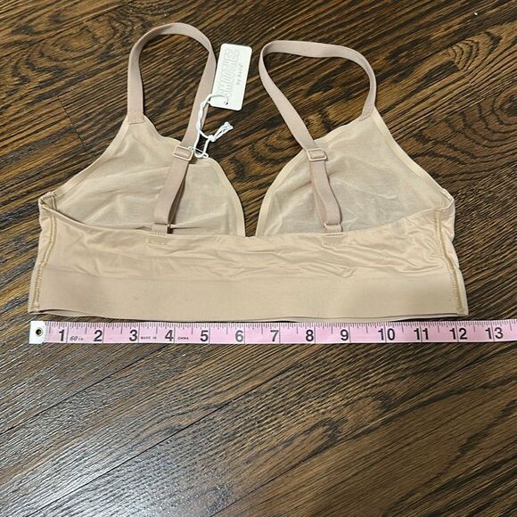 NWT Smoothez by Aerie Nude Sheer Bralette in Medium - Picture 6 of 8
